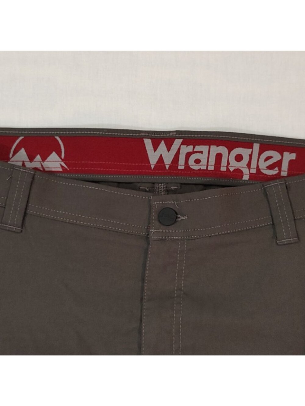 Wrangler All Terrain Hiking Cargo Pants Mens Sz 40x30 Flex Stretch Asphalt Gray - Picture 7 of 16